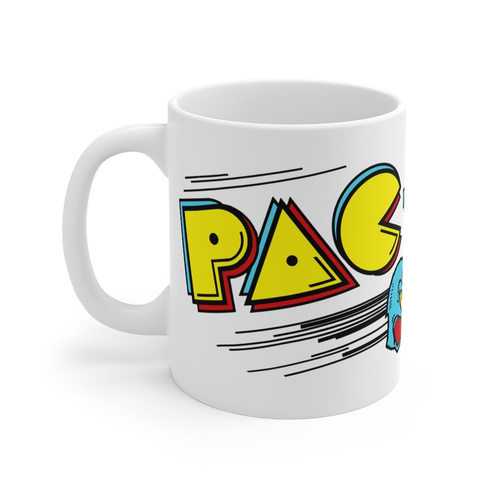 Pac Man Arcade Ceramic Coffee Mug - Pac Man Merch