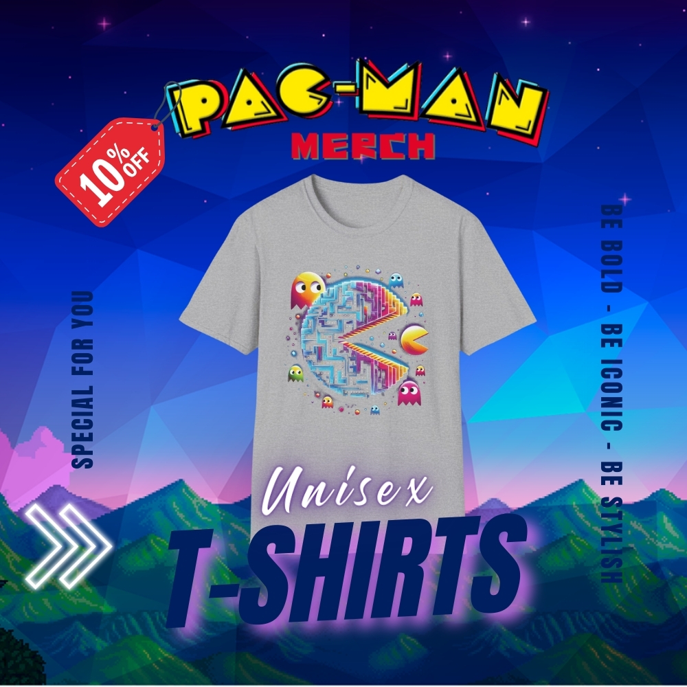 T shirt Pac Man - Pac Man Merch