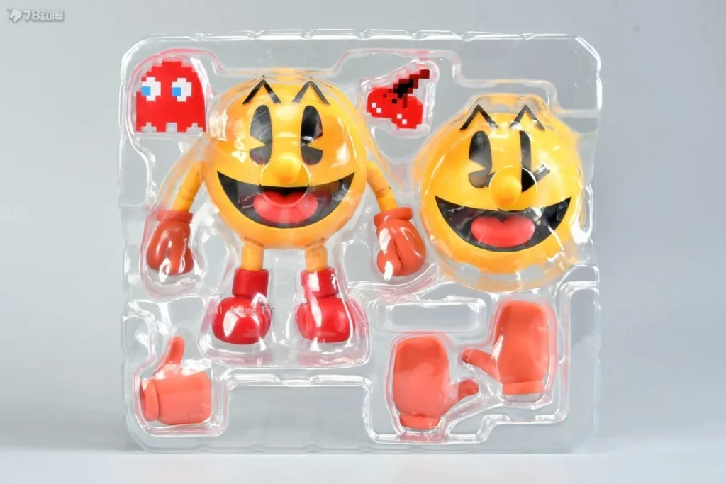 kf S34d915cf70d74c15b347f64483c30aefq In Stock Original Bandai Pac Man SHFiguarts Pacman Finished Model Kit PVC 10 5VM Anime Action - Pac Man Merch