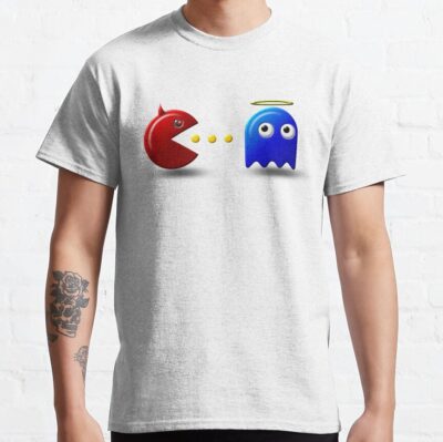 ssrcoclassic teemensfafafaca443f4786front altsquare product1000x1000.u1 4 - Pac Man Merch