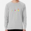 ssrcolightweight sweatshirtmensheather greyfrontsquare productx1000 bgf8f8f8 10 - Pac Man Merch