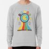 ssrcolightweight sweatshirtmensheather greyfrontsquare productx1000 bgf8f8f8 14 - Pac Man Merch