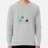 ssrcolightweight sweatshirtmensheather greyfrontsquare productx1000 bgf8f8f8 32 - Pac Man Merch