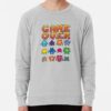 ssrcolightweight sweatshirtmensheather greyfrontsquare productx1000 bgf8f8f8 34 - Pac Man Merch