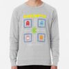 ssrcolightweight sweatshirtmensheather greyfrontsquare productx1000 bgf8f8f8 37 - Pac Man Merch