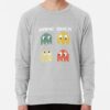 ssrcolightweight sweatshirtmensheather greyfrontsquare productx1000 bgf8f8f8 7 - Pac Man Merch