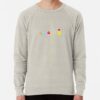 ssrcolightweight sweatshirtmensoatmeal heatherfrontsquare productx1000 bgf8f8f8 10 - Pac Man Merch