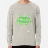 ssrcolightweight sweatshirtmensoatmeal heatherfrontsquare productx1000 bgf8f8f8 18 - Pac Man Merch