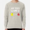 ssrcolightweight sweatshirtmensoatmeal heatherfrontsquare productx1000 bgf8f8f8 20 - Pac Man Merch