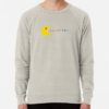 ssrcolightweight sweatshirtmensoatmeal heatherfrontsquare productx1000 bgf8f8f8 22 - Pac Man Merch