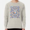 ssrcolightweight sweatshirtmensoatmeal heatherfrontsquare productx1000 bgf8f8f8 24 - Pac Man Merch