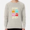 ssrcolightweight sweatshirtmensoatmeal heatherfrontsquare productx1000 bgf8f8f8 35 - Pac Man Merch