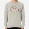 ssrcolightweight sweatshirtmensoatmeal heatherfrontsquare productx1000 bgf8f8f8 5 - Pac Man Merch