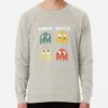 ssrcolightweight sweatshirtmensoatmeal heatherfrontsquare productx1000 bgf8f8f8 7 - Pac Man Merch